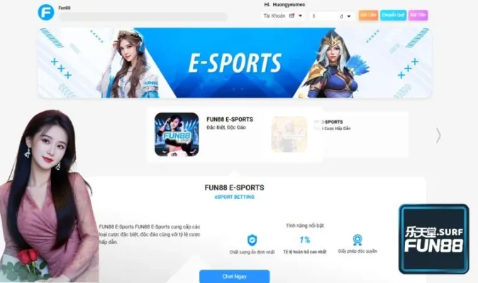 E-Sports FUN88 hiện triển khai nhiều hình thức cược cho anh em tham gia