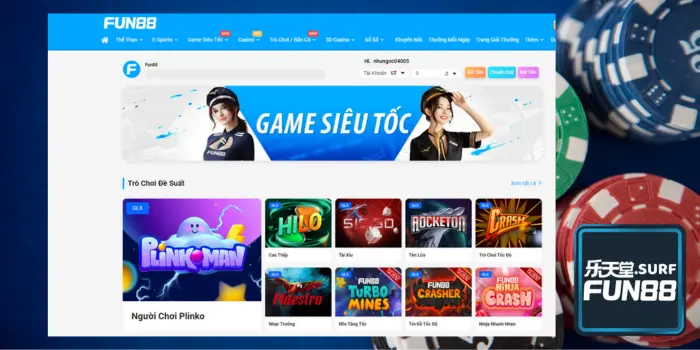 Game siêu tốc Fun88 chơi như thế nào?